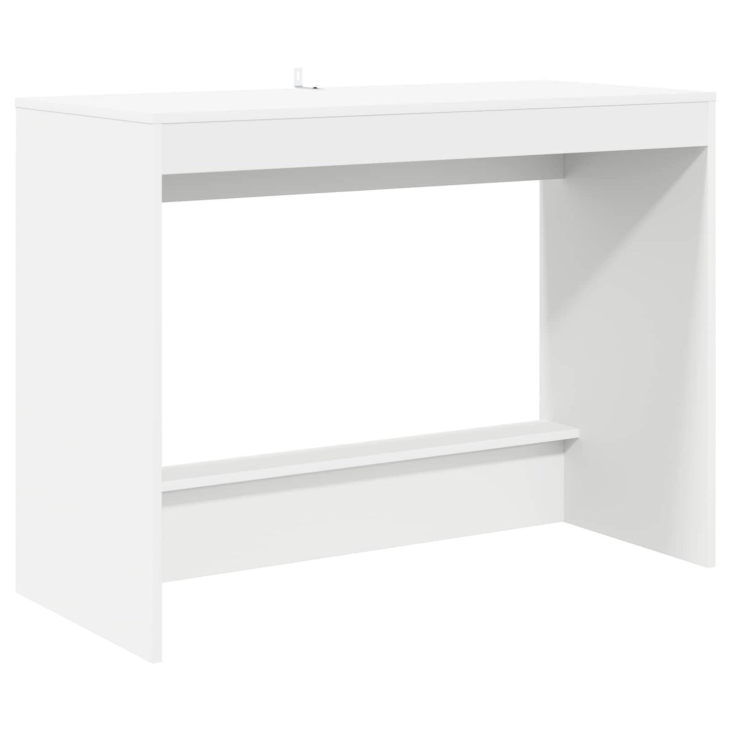 Bed Desk White Engineered Wood 100 x 45 x 75 cm