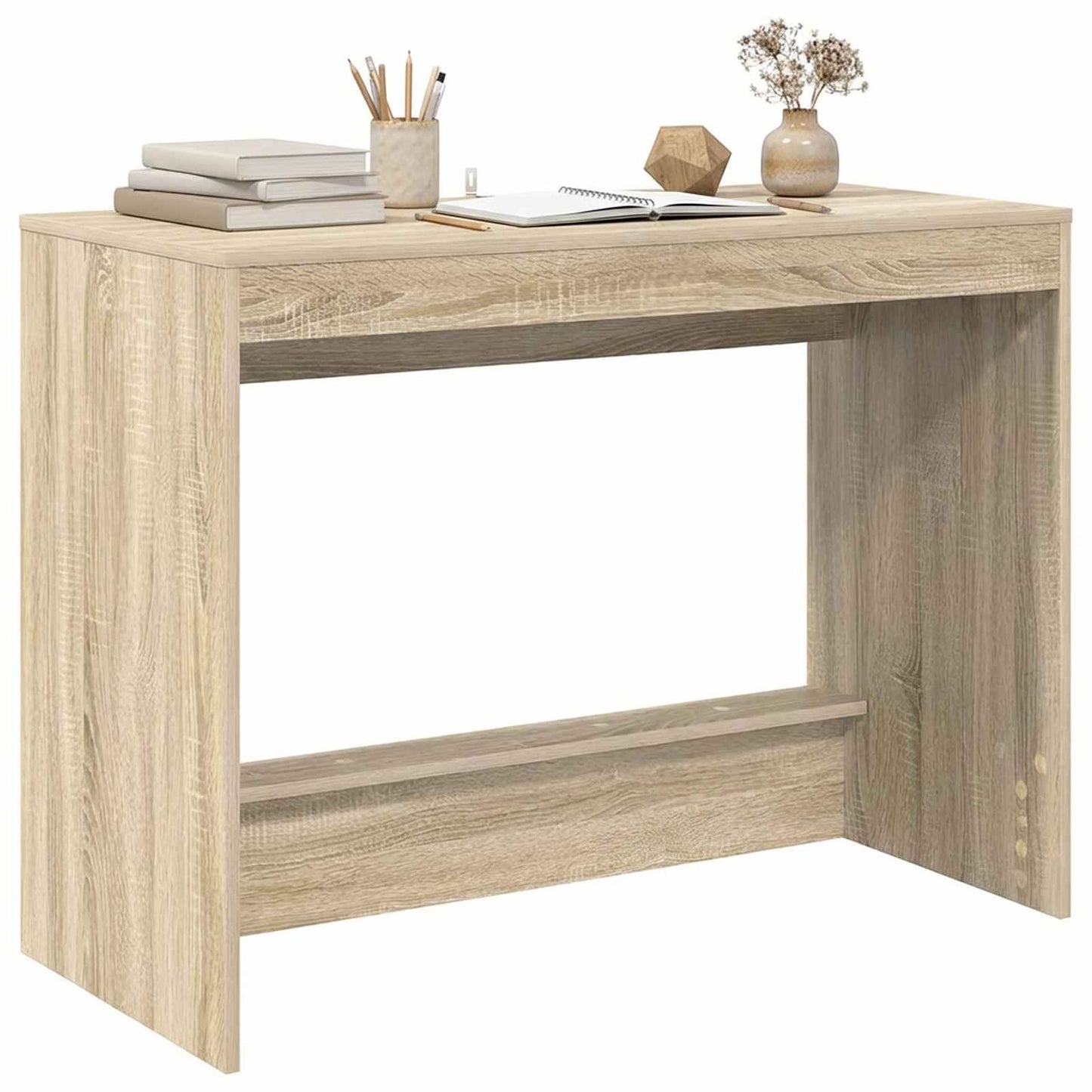 Bed Desk Sonoma Oak Engineered Wood 100 x 45 x 75 cm