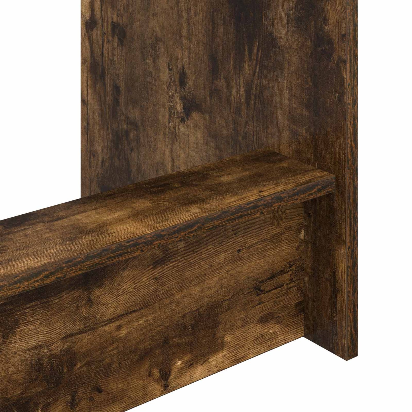 Bed Desk Smoked Oak Engineered Wood 100 x 45 x 75 cm