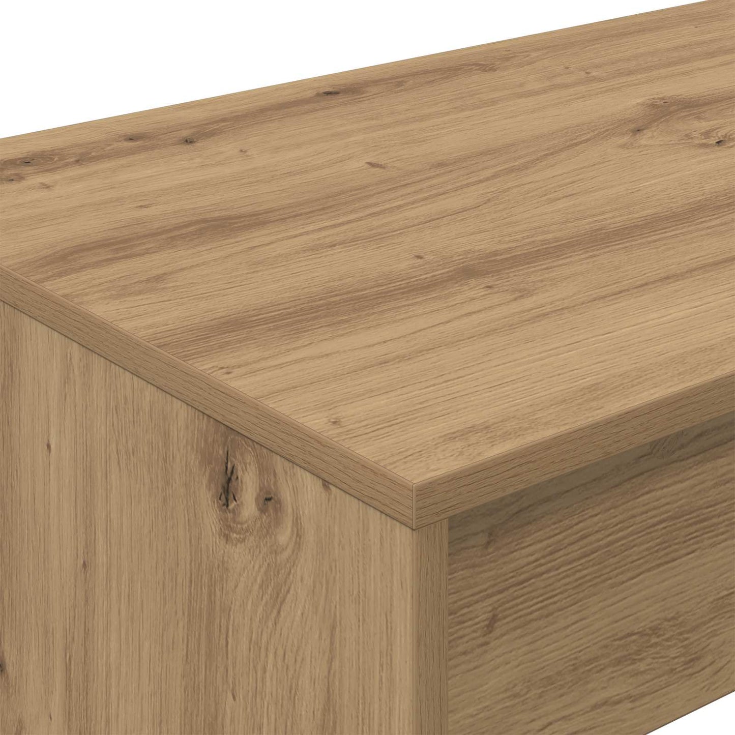 Bed Desk Artisan Oak Engineered Wood 100 x 45 x 75 cm