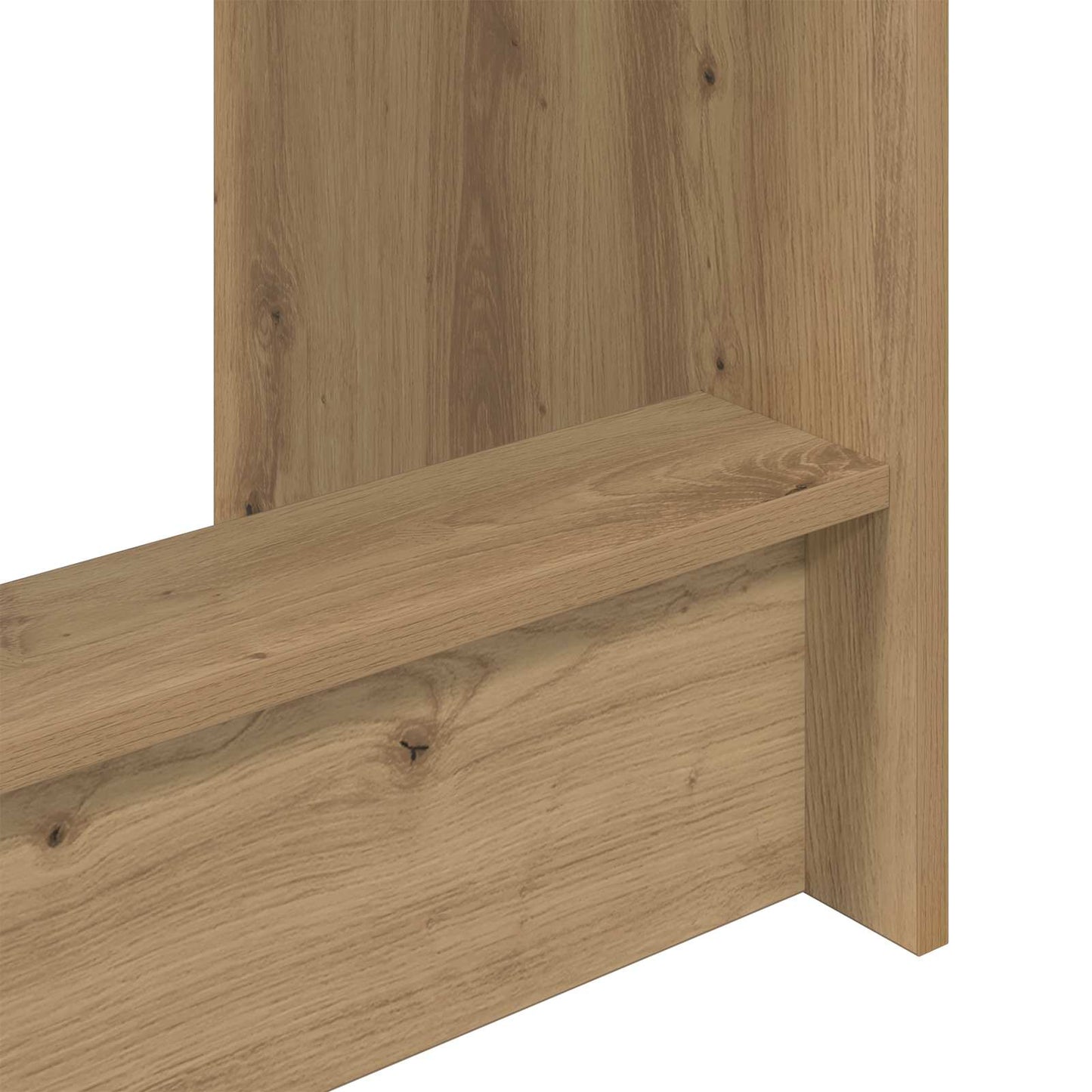Bed Desk Artisan Oak Engineered Wood 100 x 45 x 75 cm