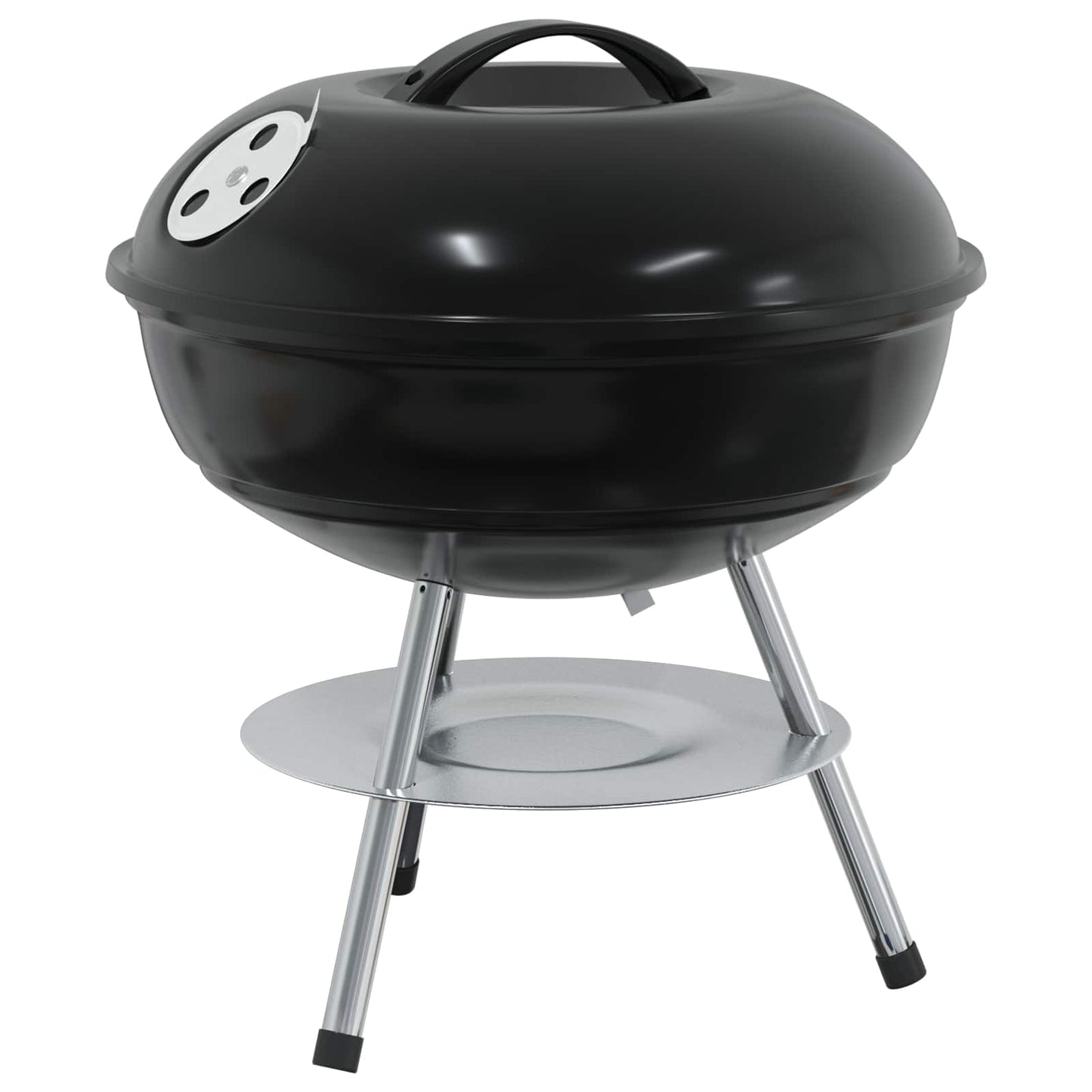 Charcoal Grill Black 36.5 x 36.5 x 40 cm