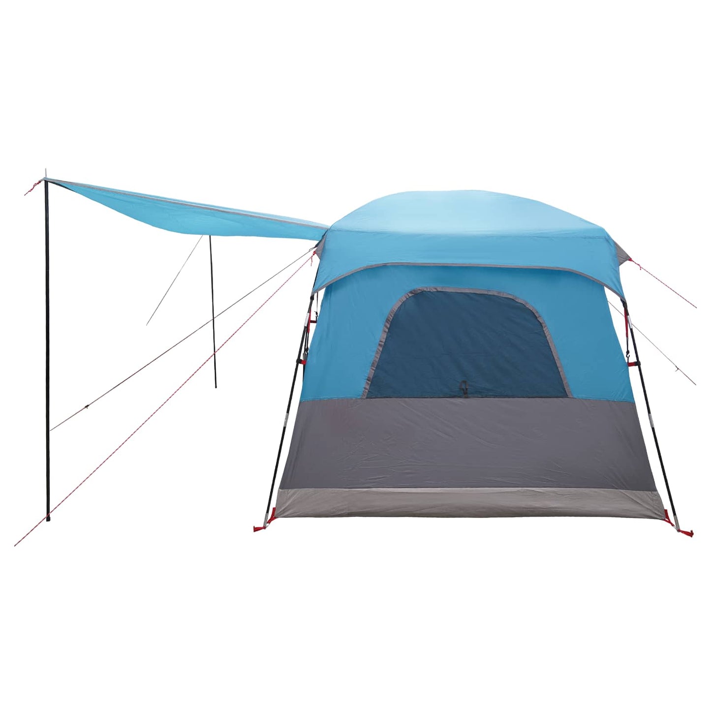 Family Tent with Roof Blue 320 x 210 x 180 cm Polyester