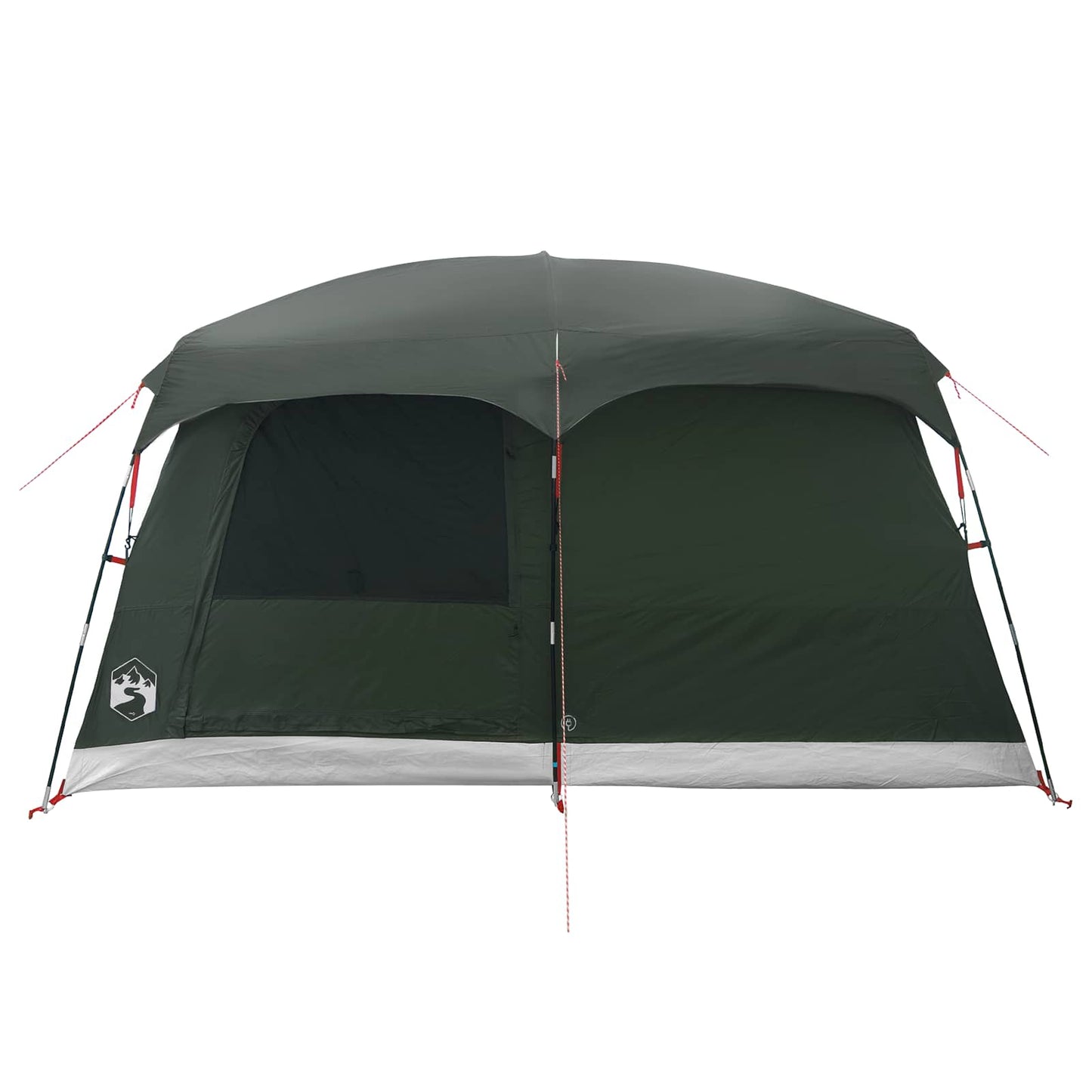 Family Tent with Roof Army Green 320 x 210 x 180 cm Polyester