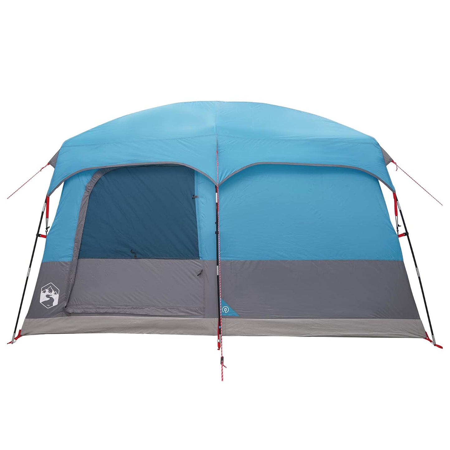 Family Tent with Roof Blue 380 x 260 x 190 cm Polyester