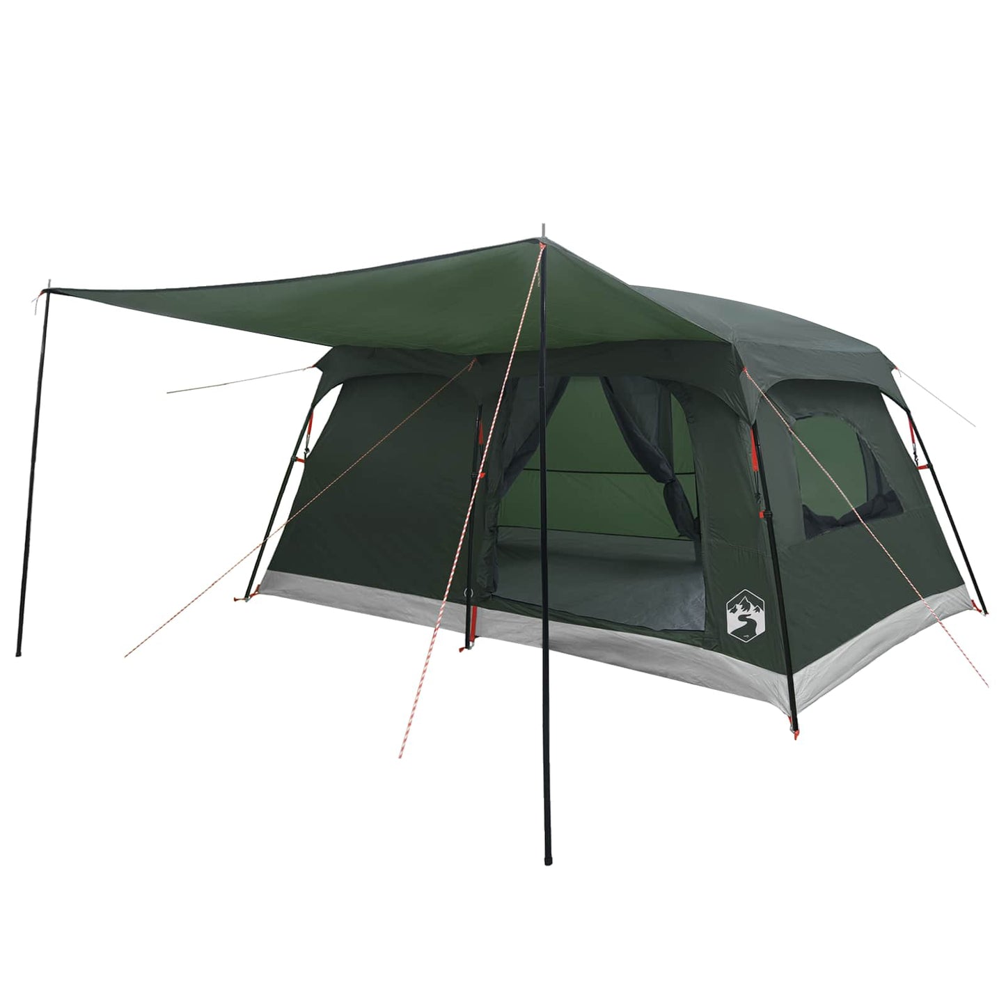 Family Tent Army Green 420 x 305 x 200 cm Polyester and Steel