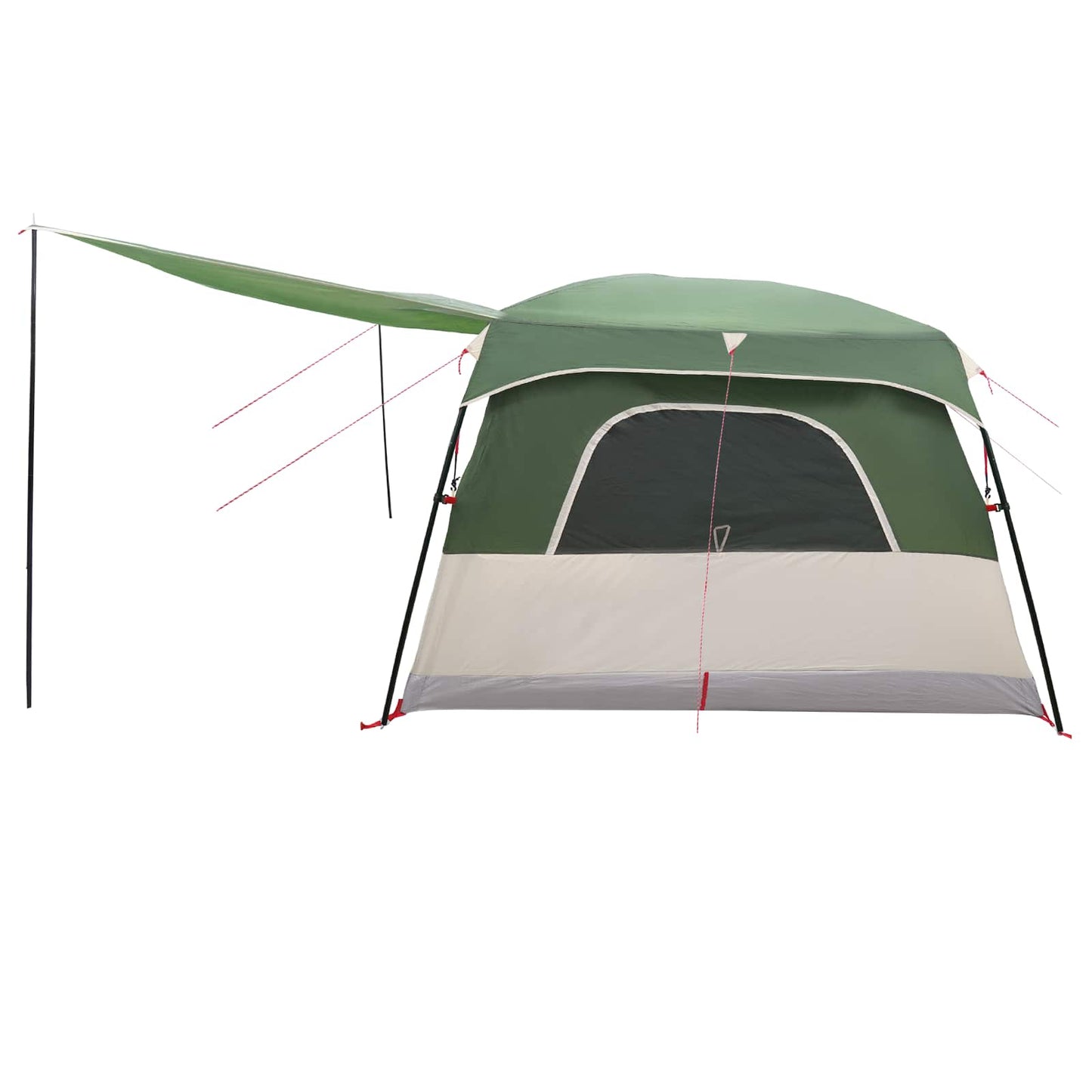 Family Tent Green 500 x 400 x 230 cm Polyester and Steel