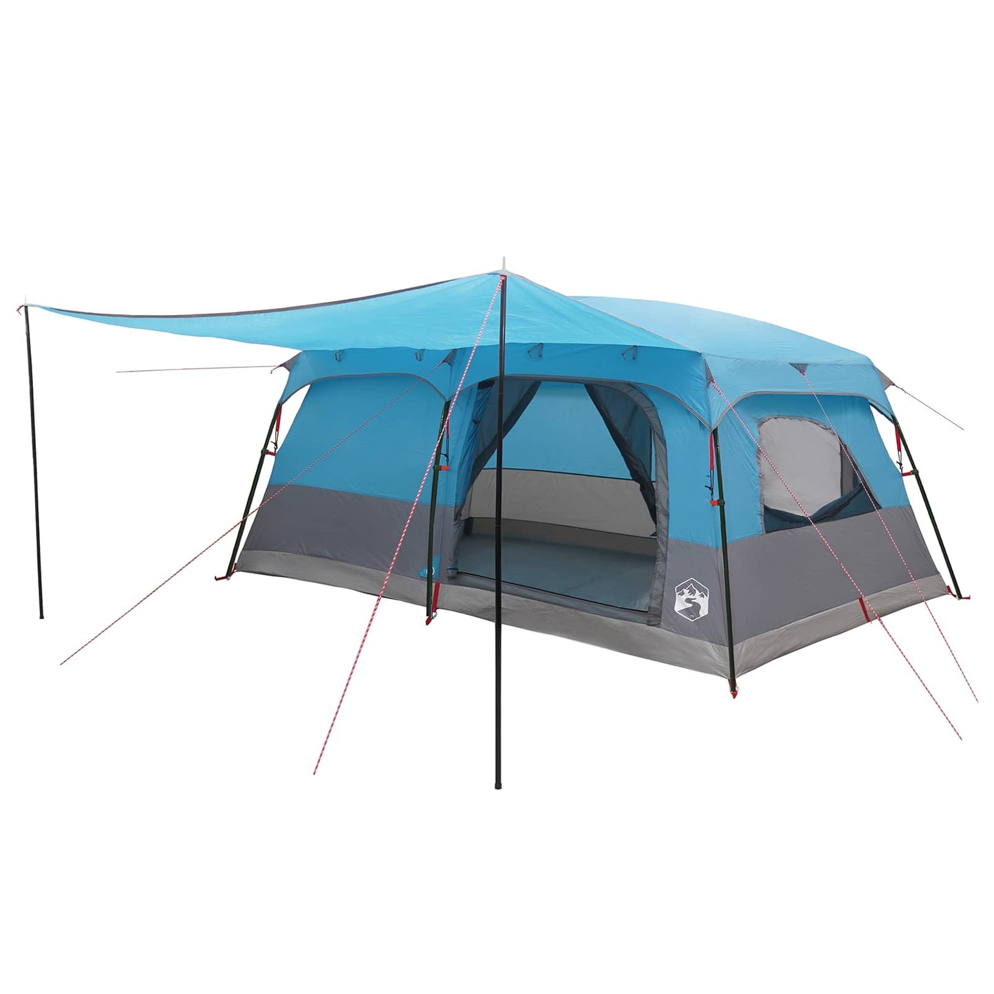 Family Tent Blue 500 x 400 x 230 cm Polyester and Steel