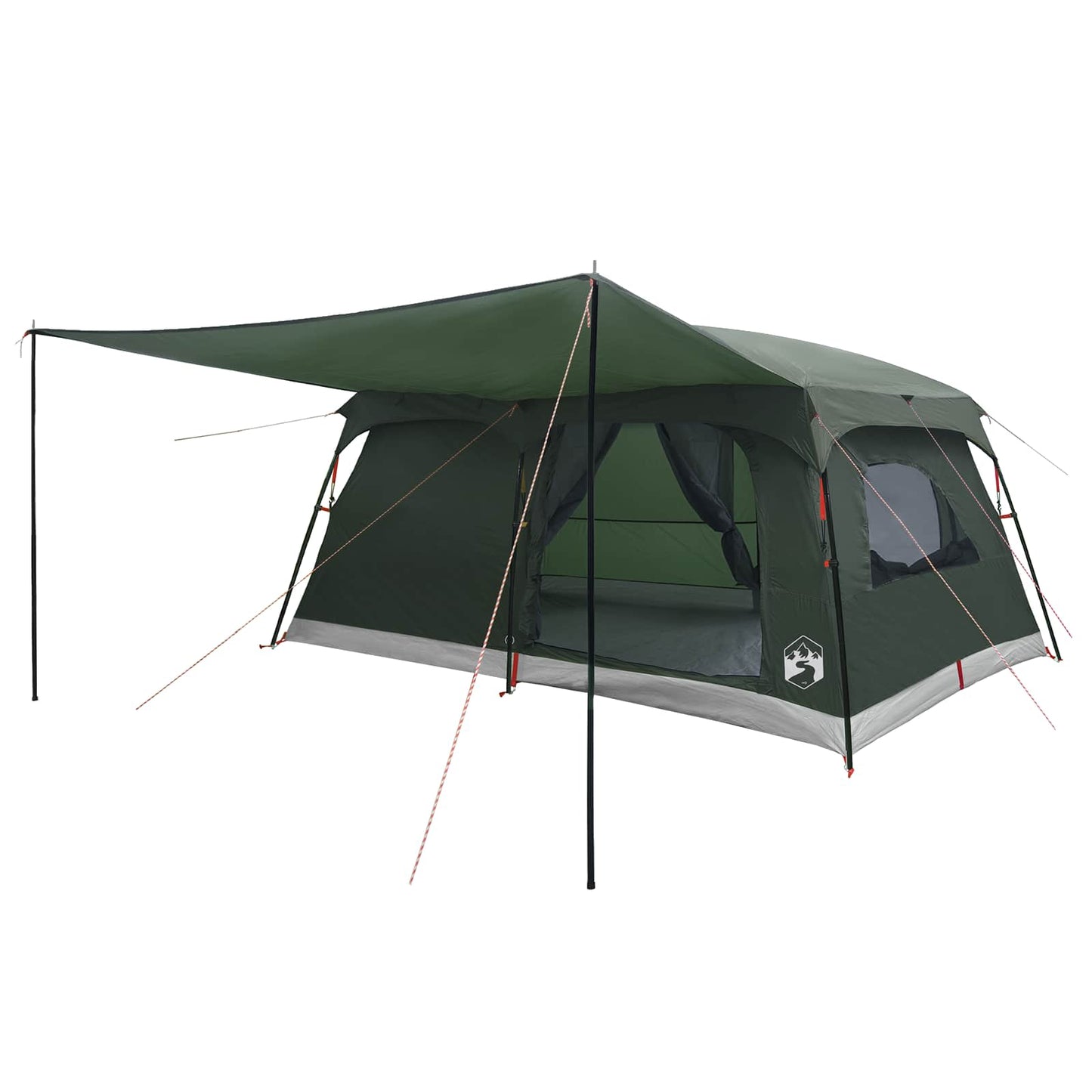 Family Tent Army Green 500 x 400 x 230 cm Polyester and Steel