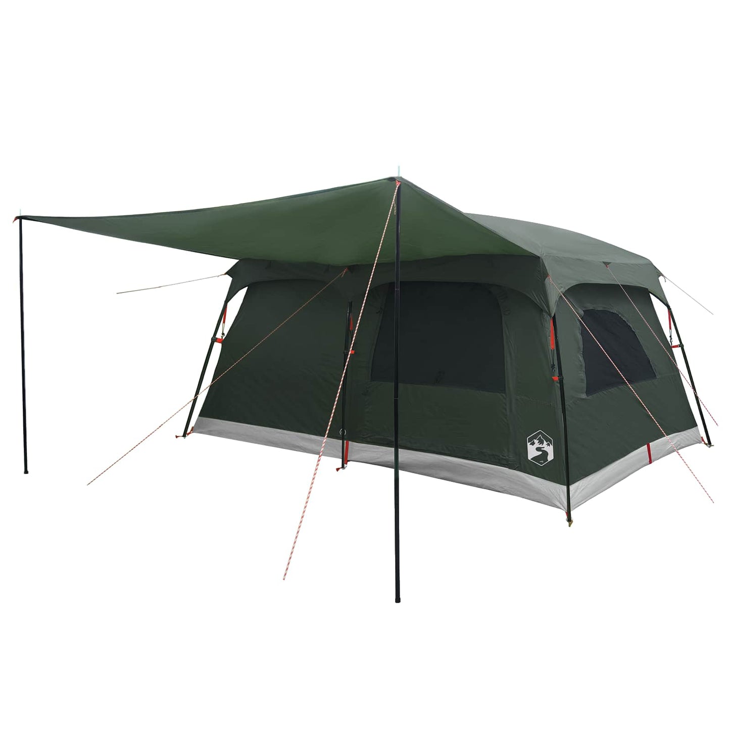 Family Tent Army Green 500 x 400 x 230 cm Polyester and Steel