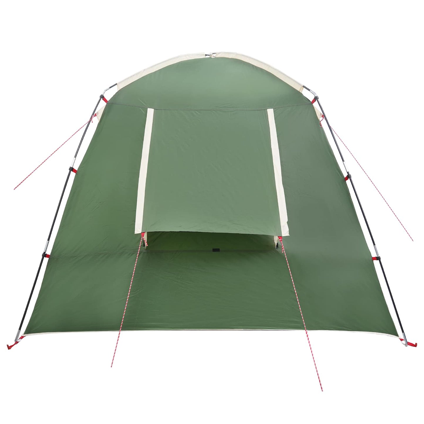 Cabin Tent with Roof Green 210 x 210 x 138 cm Polyester