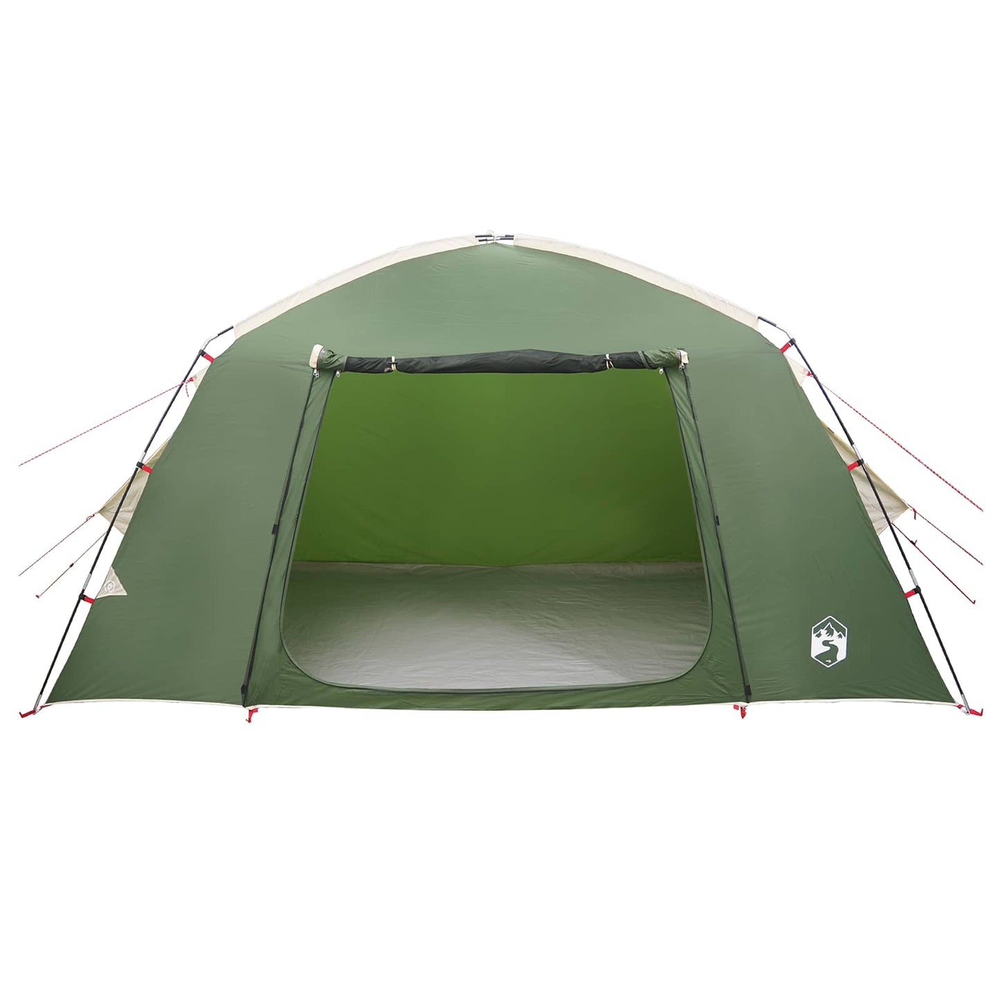 Cabin Tent with Roof Green 300 x 210 x 156 cm Polyester