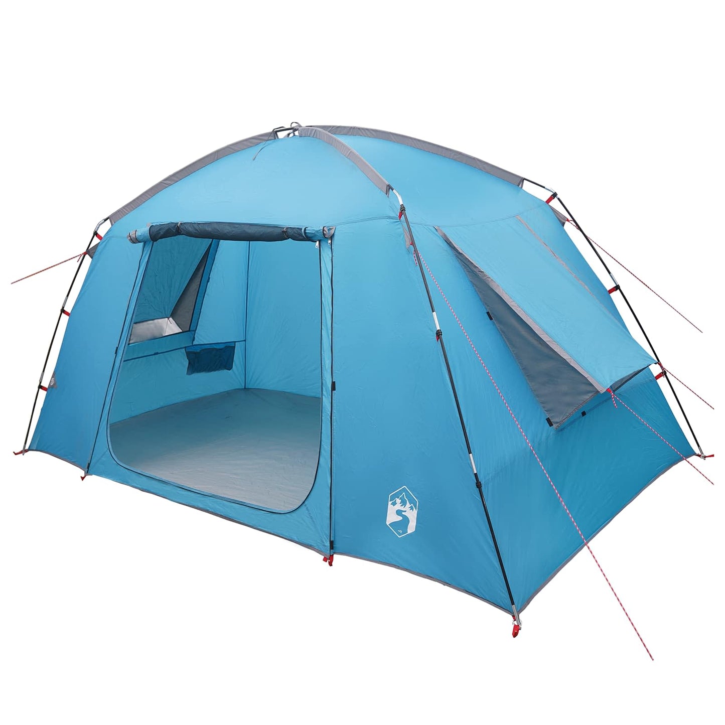 Cabin Tent with Roof Blue 300 x 210 x 156 cm Polyester
