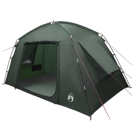 Cabin Tent with Roof Army Green 300 x 210 x 156 cm Polyester