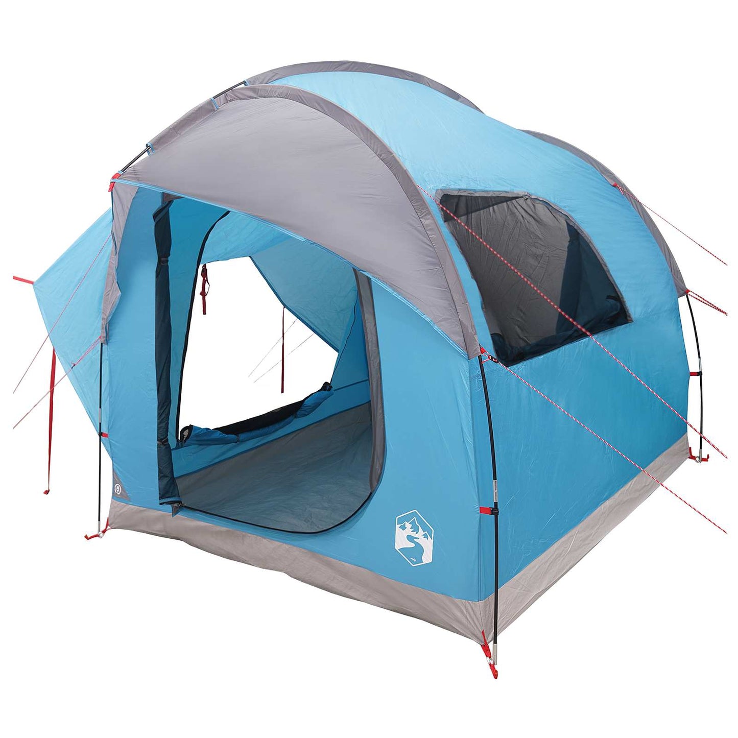 Car Tent with Roof Blue 239 x 210 x 210 cm Polyester and Steel
