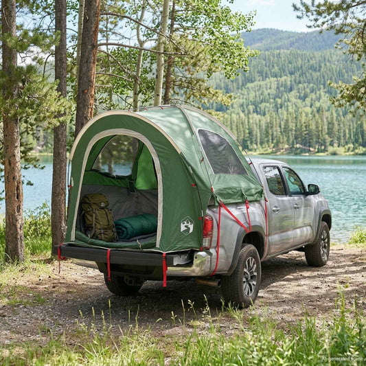 Car Tent 200 x 170 x 170 cm Green Polyester and Steel
