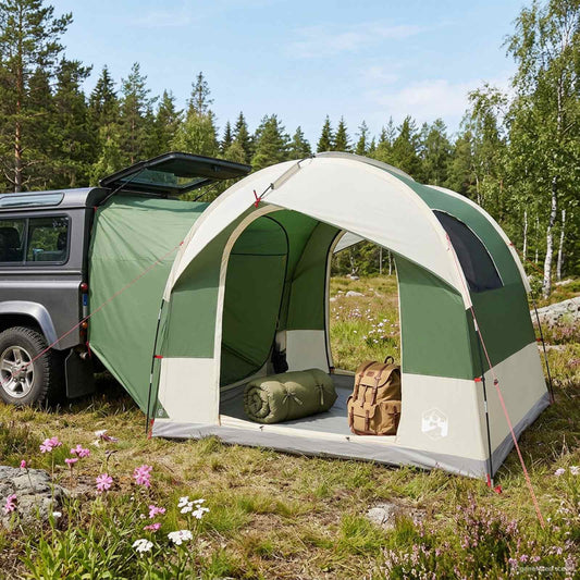 Tailgate Tent with Rainfly Water-resistant Green 4-Person