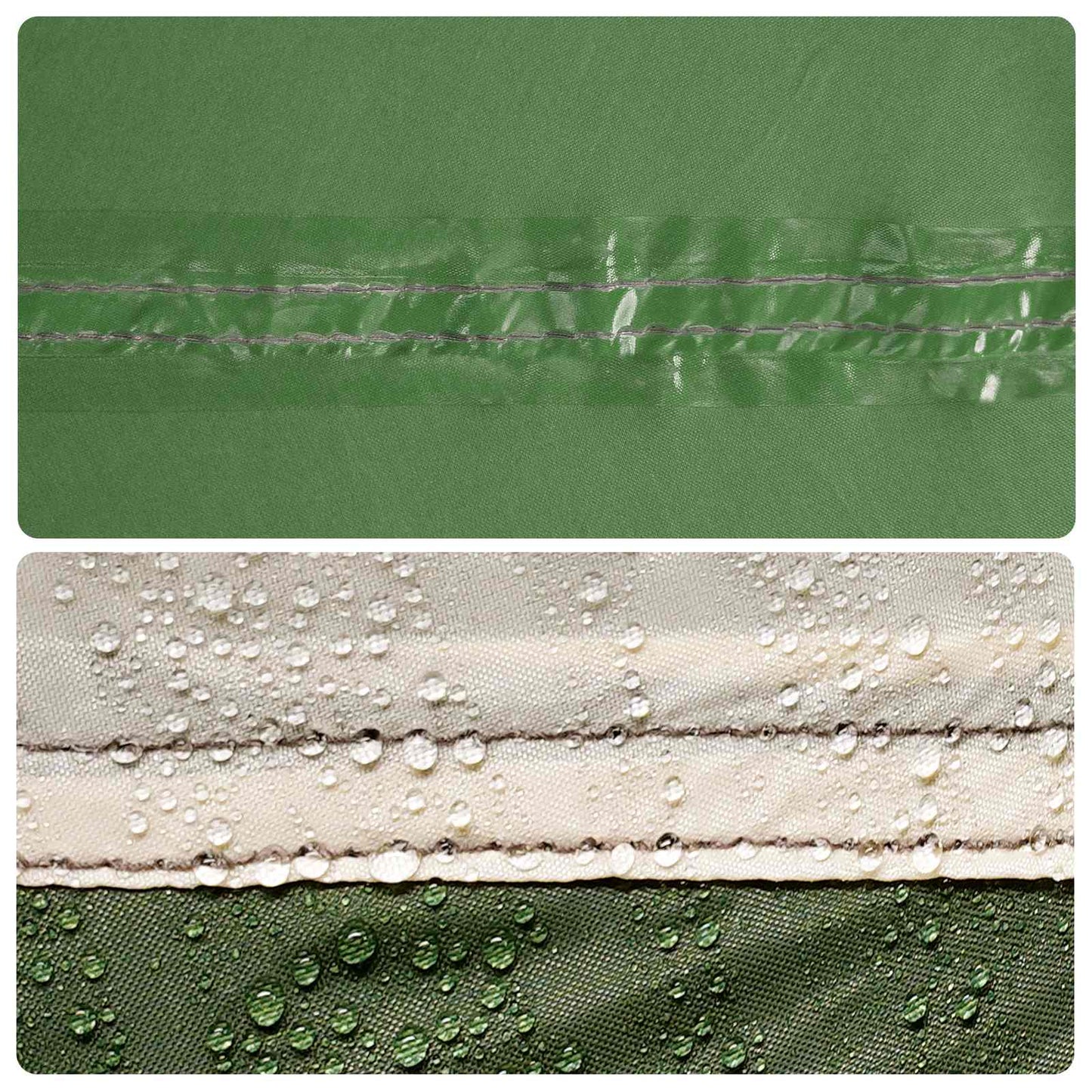 Car Tent 350 x 250 cm Green Polyester and Steel