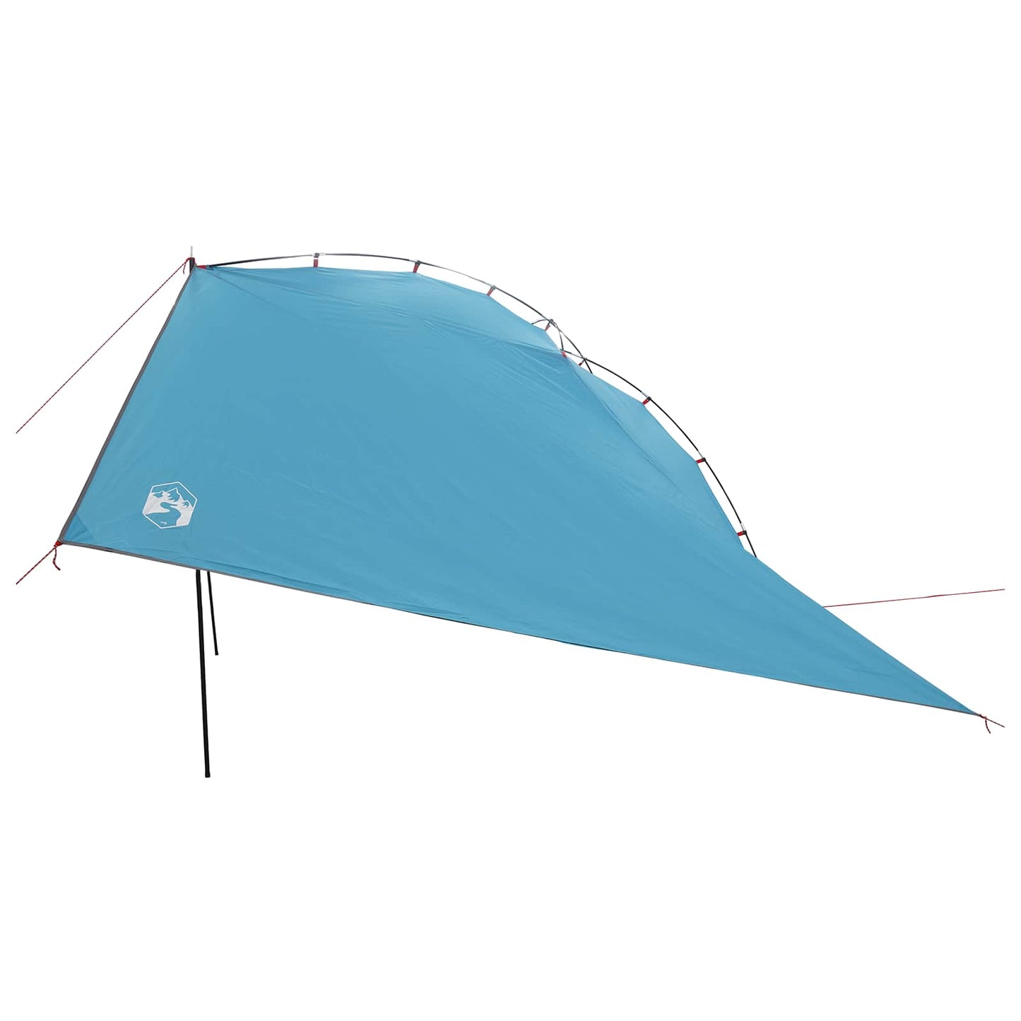 Car Tent with Roof Blue 350 x 250 cm Polyester and Steel