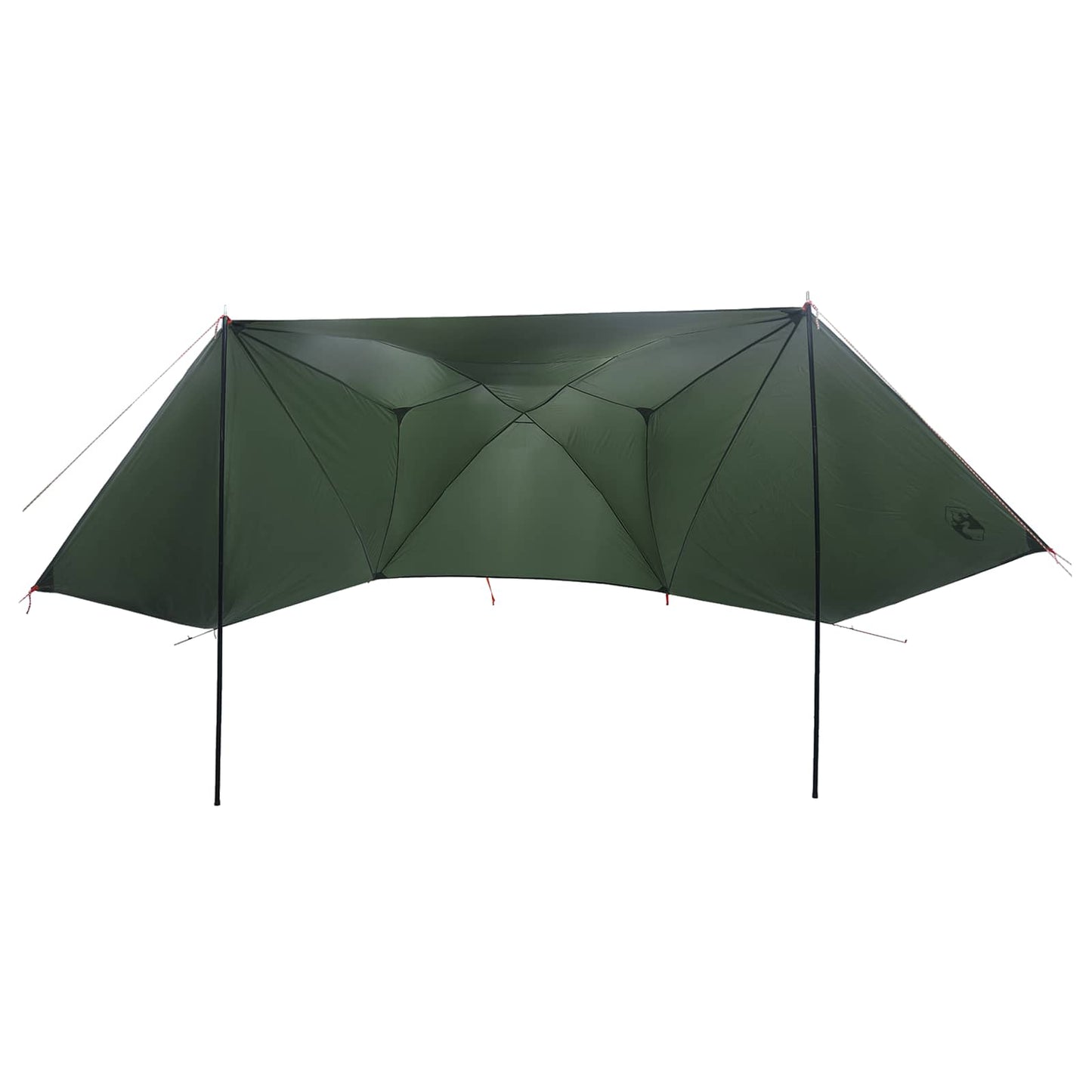 Car Tent with Roof Army Green 350 x 250 cm Polyester and Steel