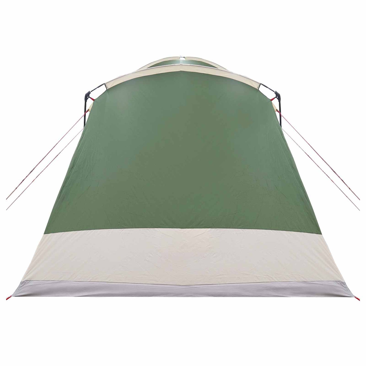 Cabin Tent with Roof Green 8-Person Polyester and Steel