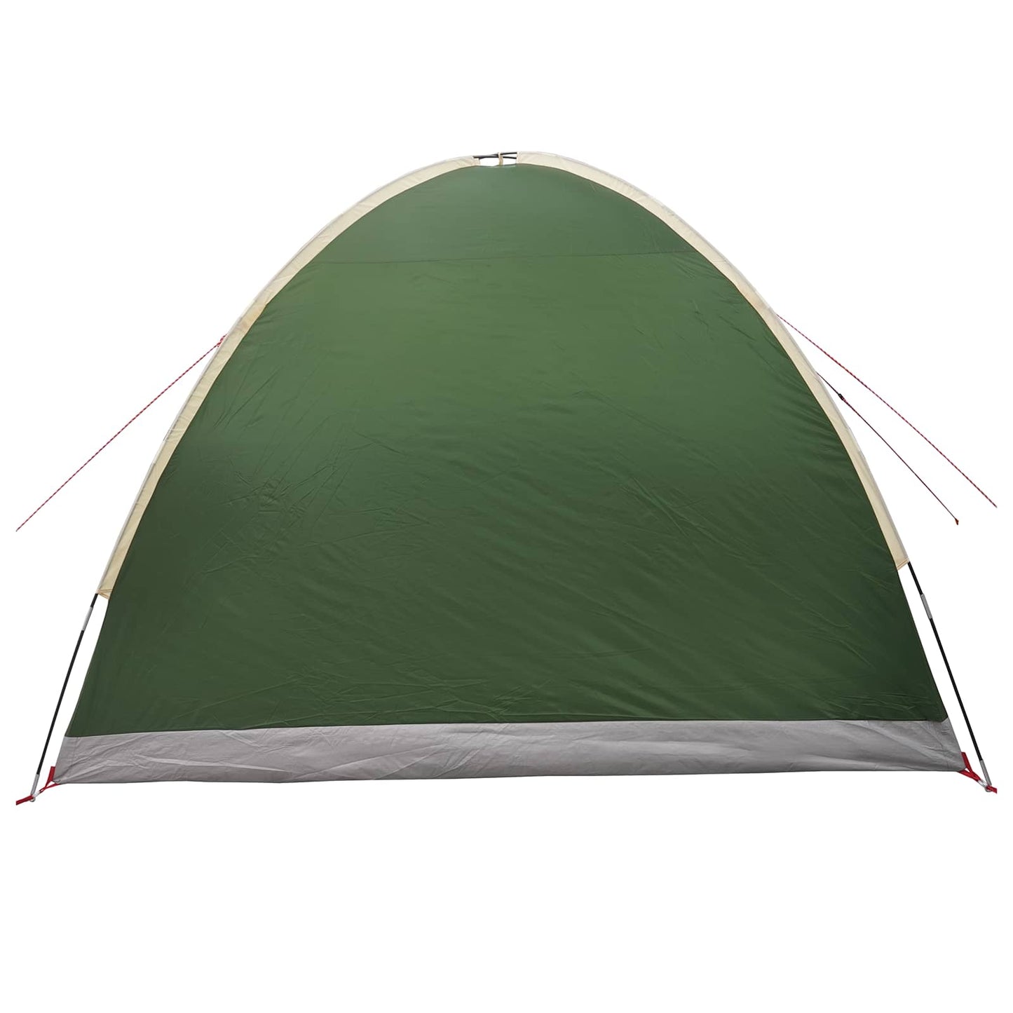 Cabin Tent with Roof Green 4-Person Polyester and Steel