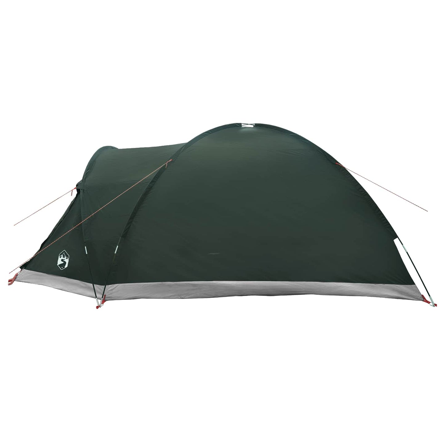 Cabin Tent with Roof Army green 6-Person Polyester and Steel