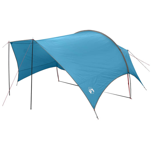 Camping Tarp Water-resistant Blue 550 x 400 x 230 cm