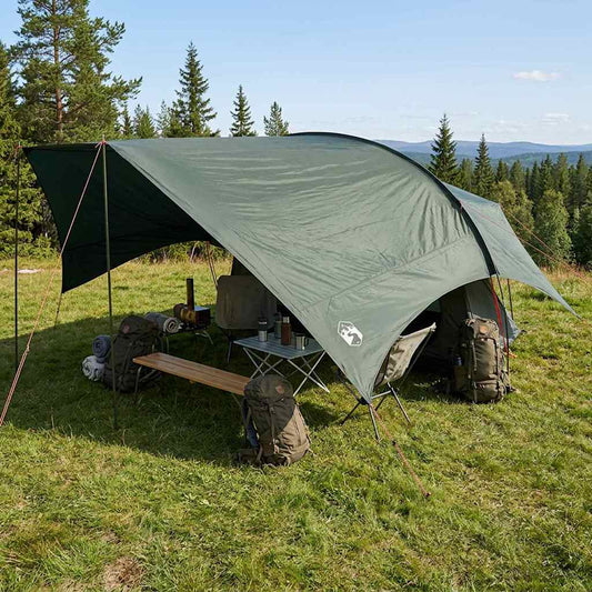 Camping Tarp Water-resistant Army Green 695 x 580 x 200 cm