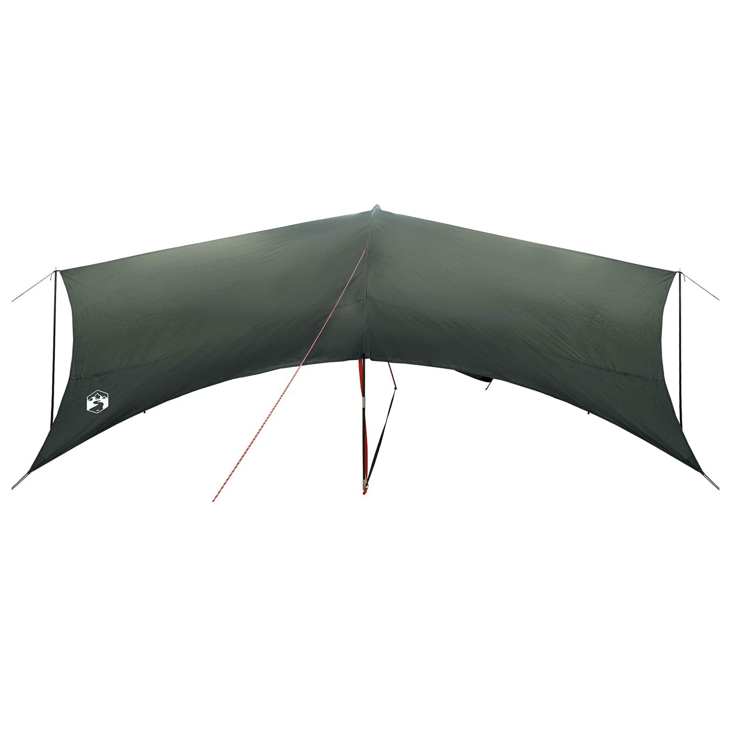 Camping Tarp Water-resistant Army Green 695 x 580 x 200 cm