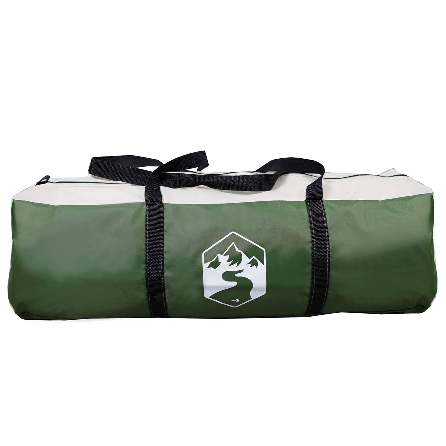 Family Tent Green 450 x 400 x 265 cm Polyester and Steel