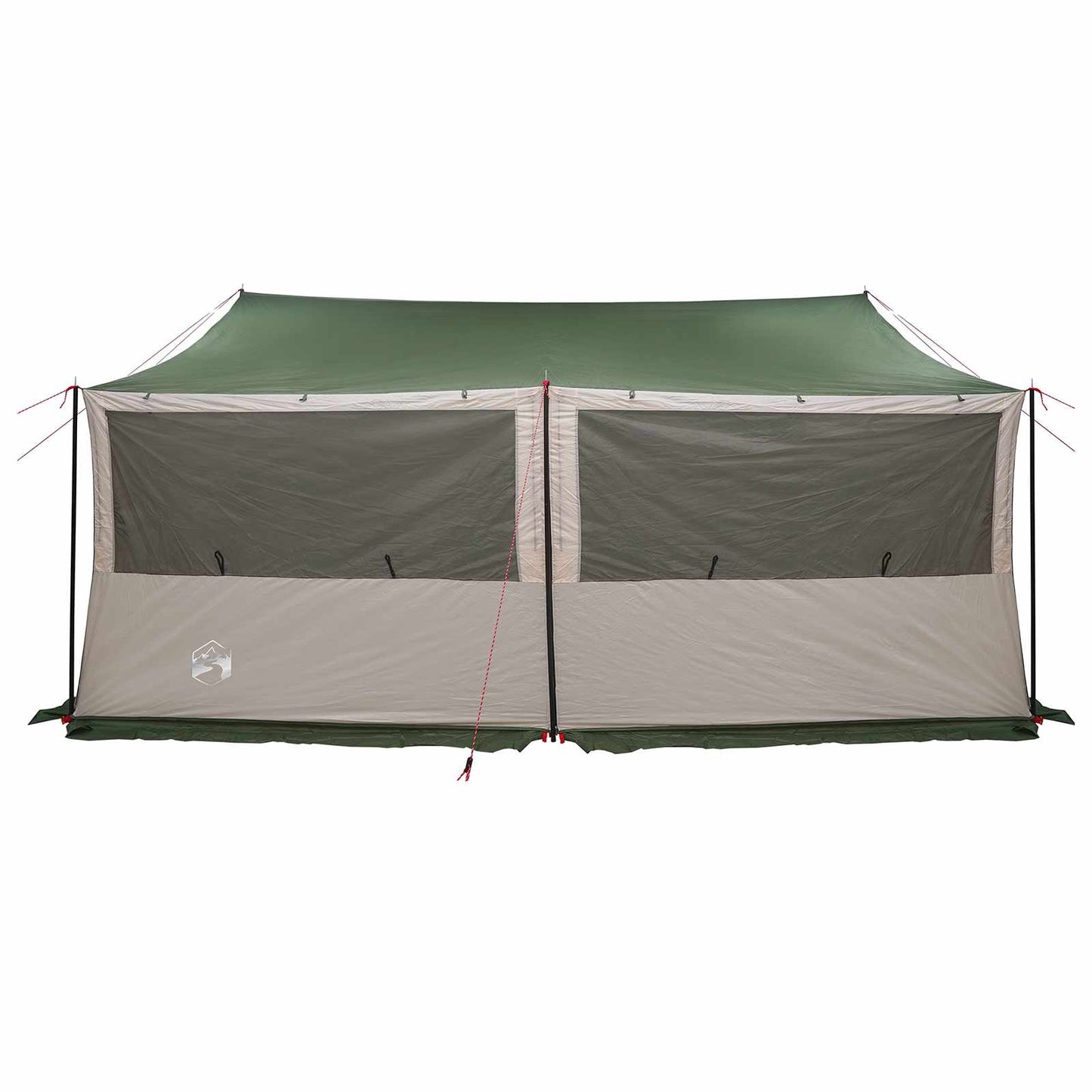 Family Tent Green 450 x 400 x 265 cm Polyester and Steel