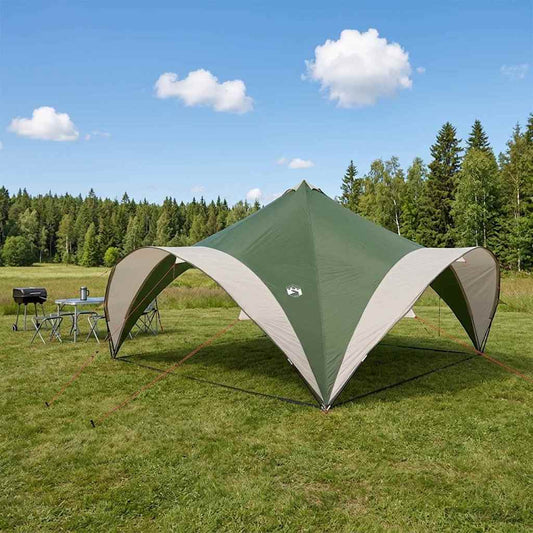 Party Tent Green 500 x 500 x 350 cm Polyester and Steel