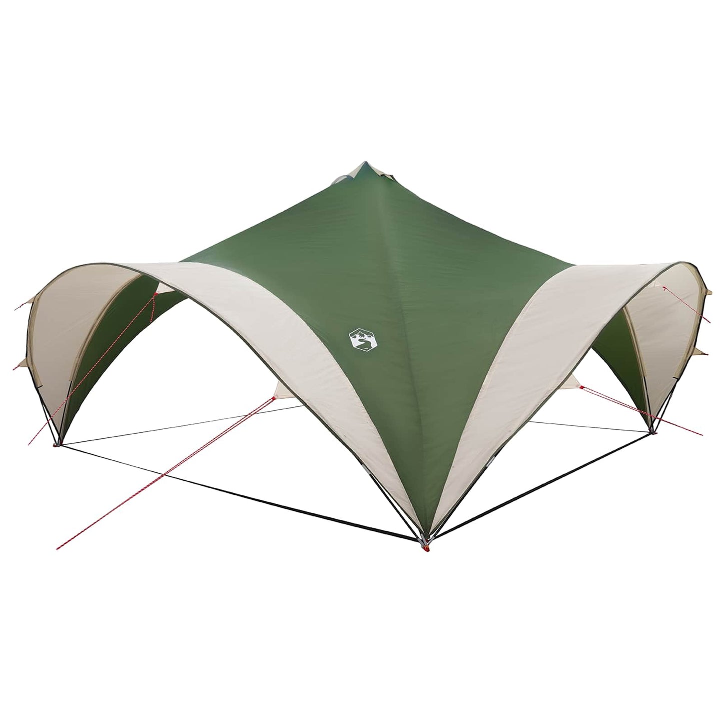 Party Tent Green 500 x 500 x 350 cm Polyester and Steel