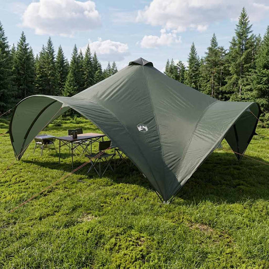 Party Tent Army green 500 x 500 x 350 cm Polyester and Steel