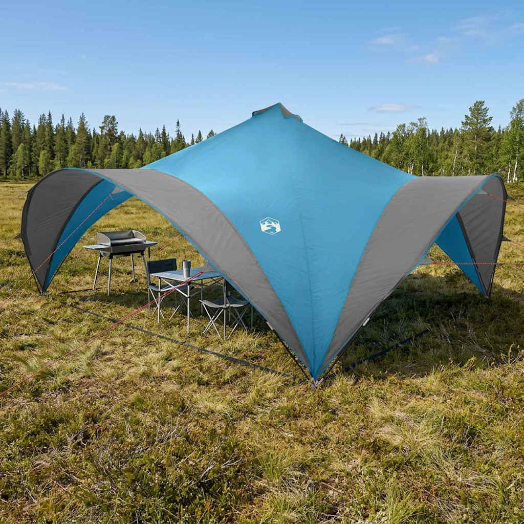 Party Tent Blue 600 x 600 x 400 cm Polyester and Steel