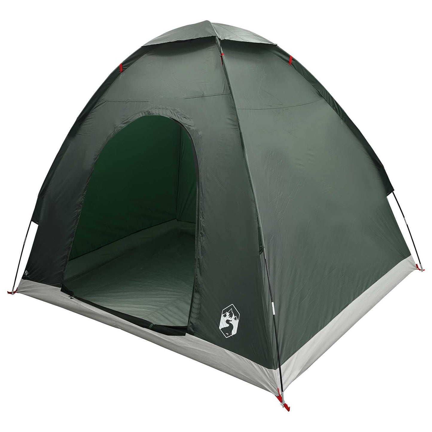 Camping Tent with Roof Army Green 190 x 140 x 105 cm