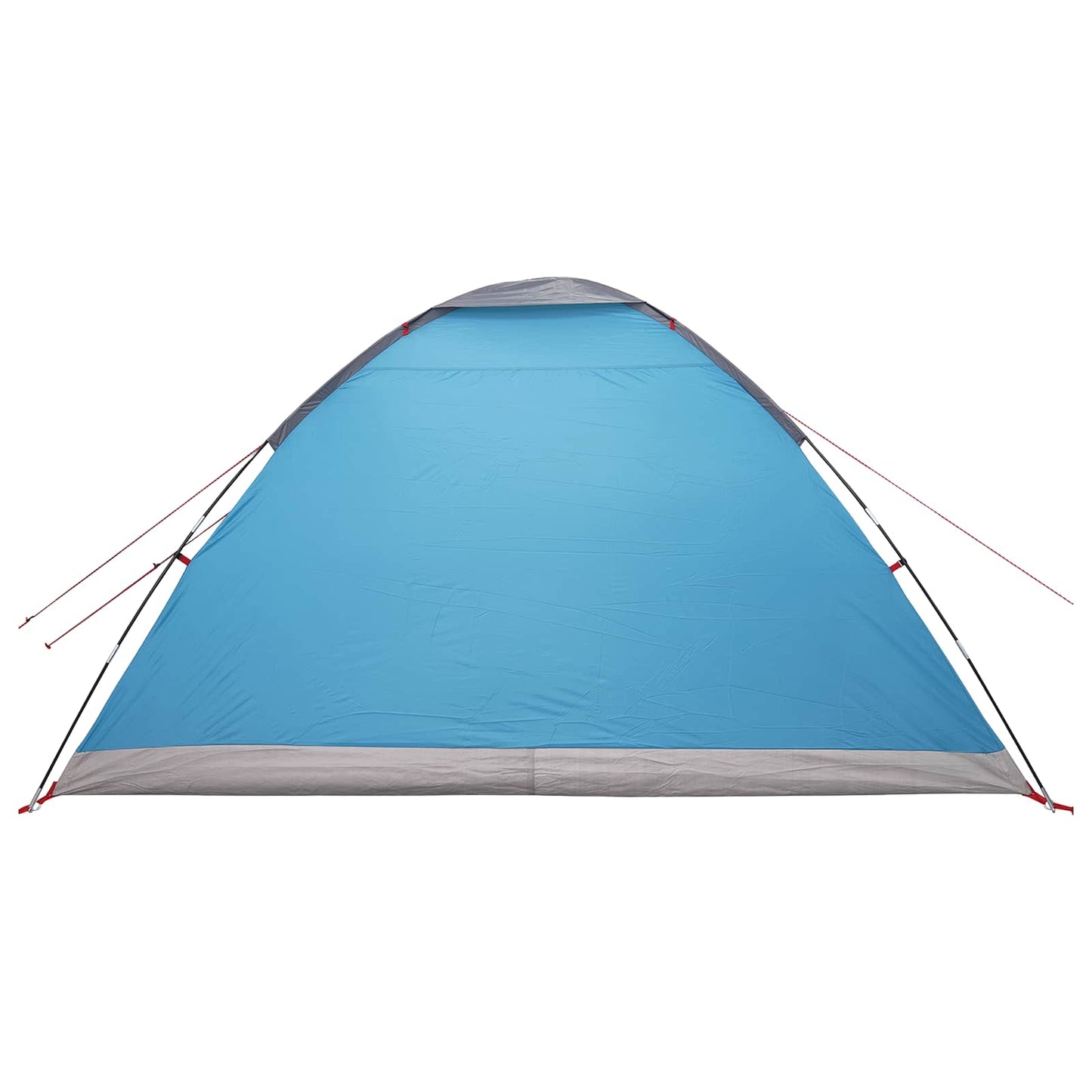 Camping Tent with Roof Blue 6-Person Polyester and Steel