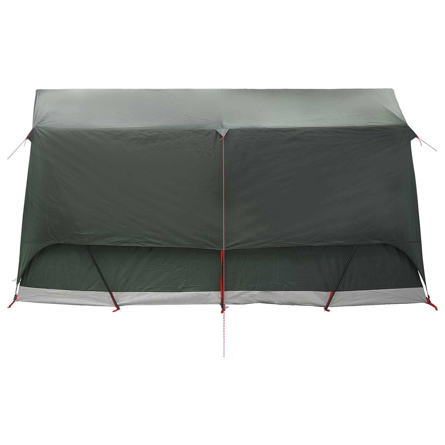 Tunnel Tent with Roof Army green 10-Person Polyester and Steel