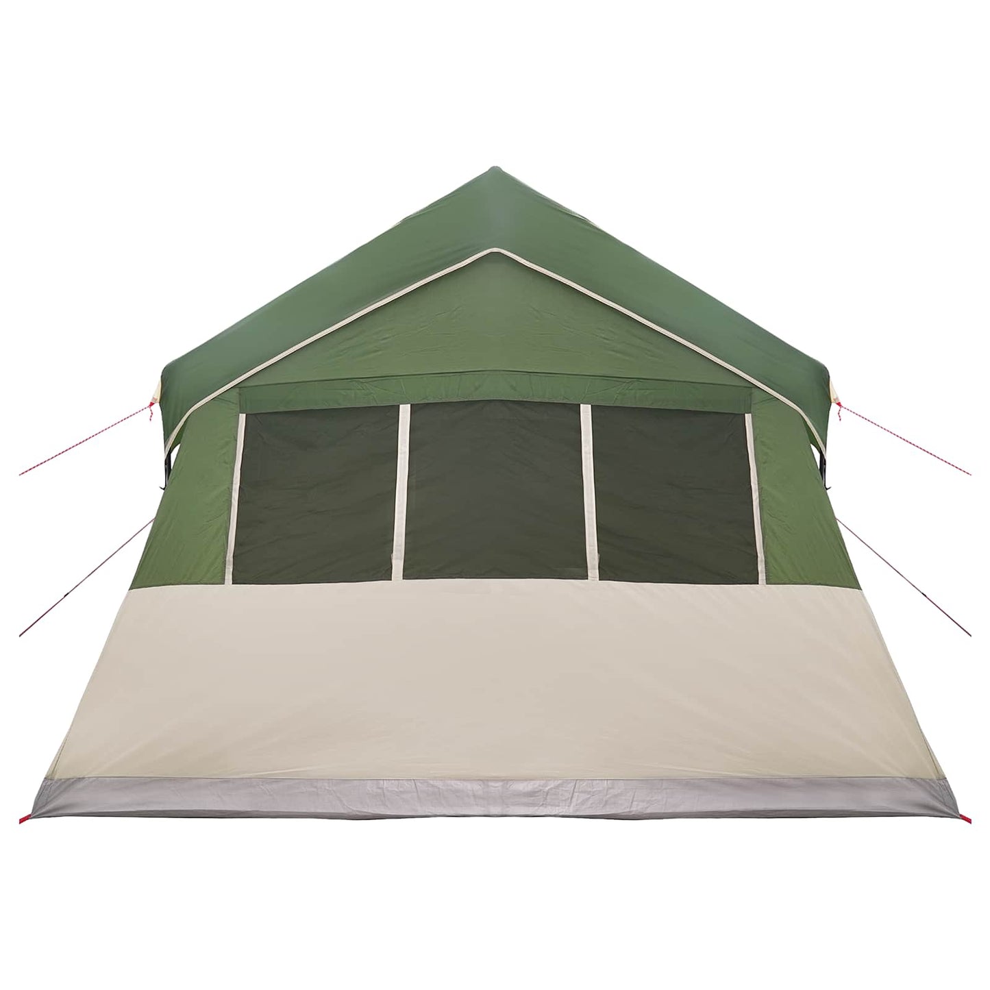 Family Tent Green 487 x 340 x 216 cm Polyester and Steel
