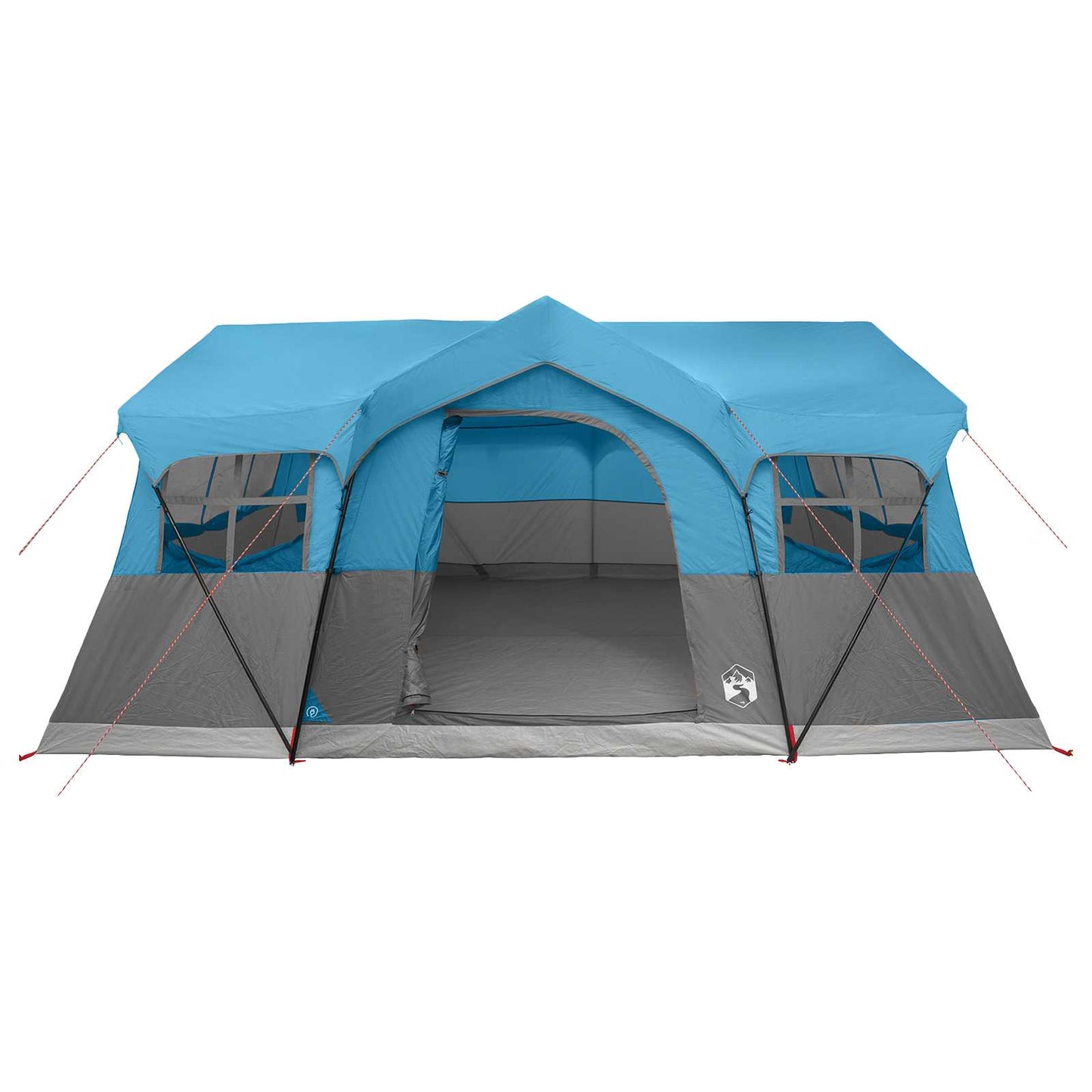 Family Tent Blue 487 x 340 x 216 cm Polyester and Steel