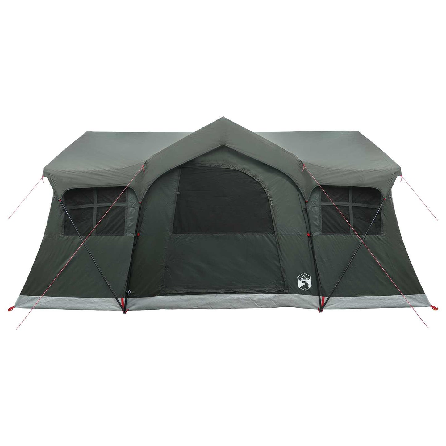 Family Tent Army Green 487 x 340 x 216 cm Polyester and Steel