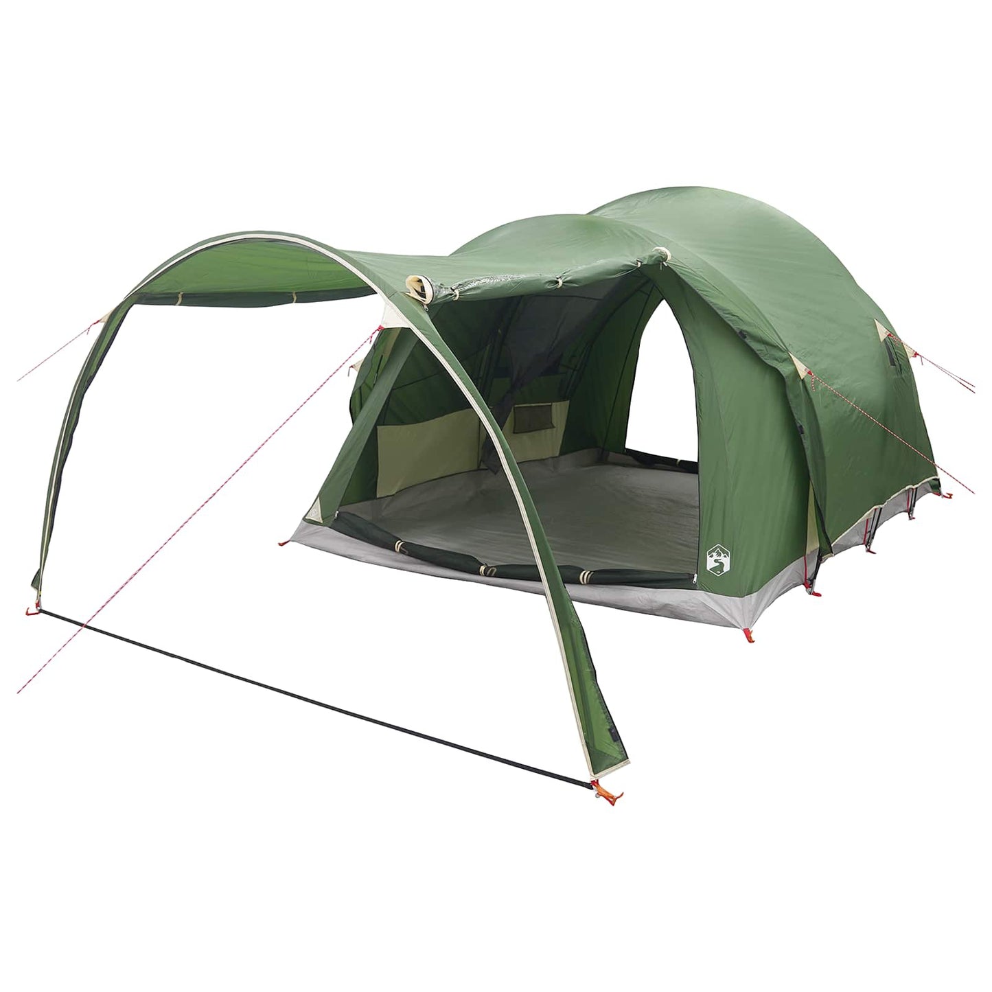 Tunnel Tent Green 370 x 275 x 210 cm Polyester and Steel