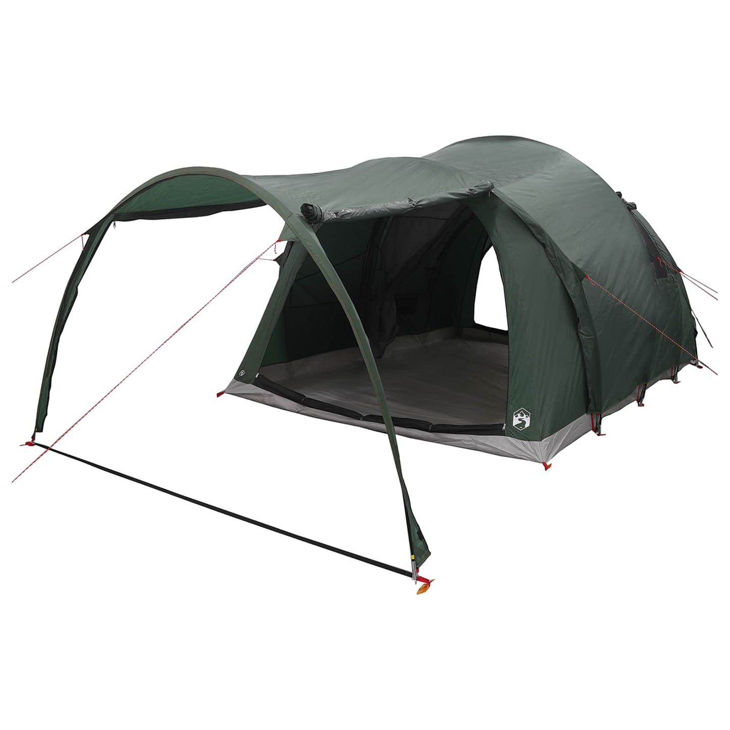 Tunnel Tent Army Green 370 x 275 x 210 cm Polyester and Steel