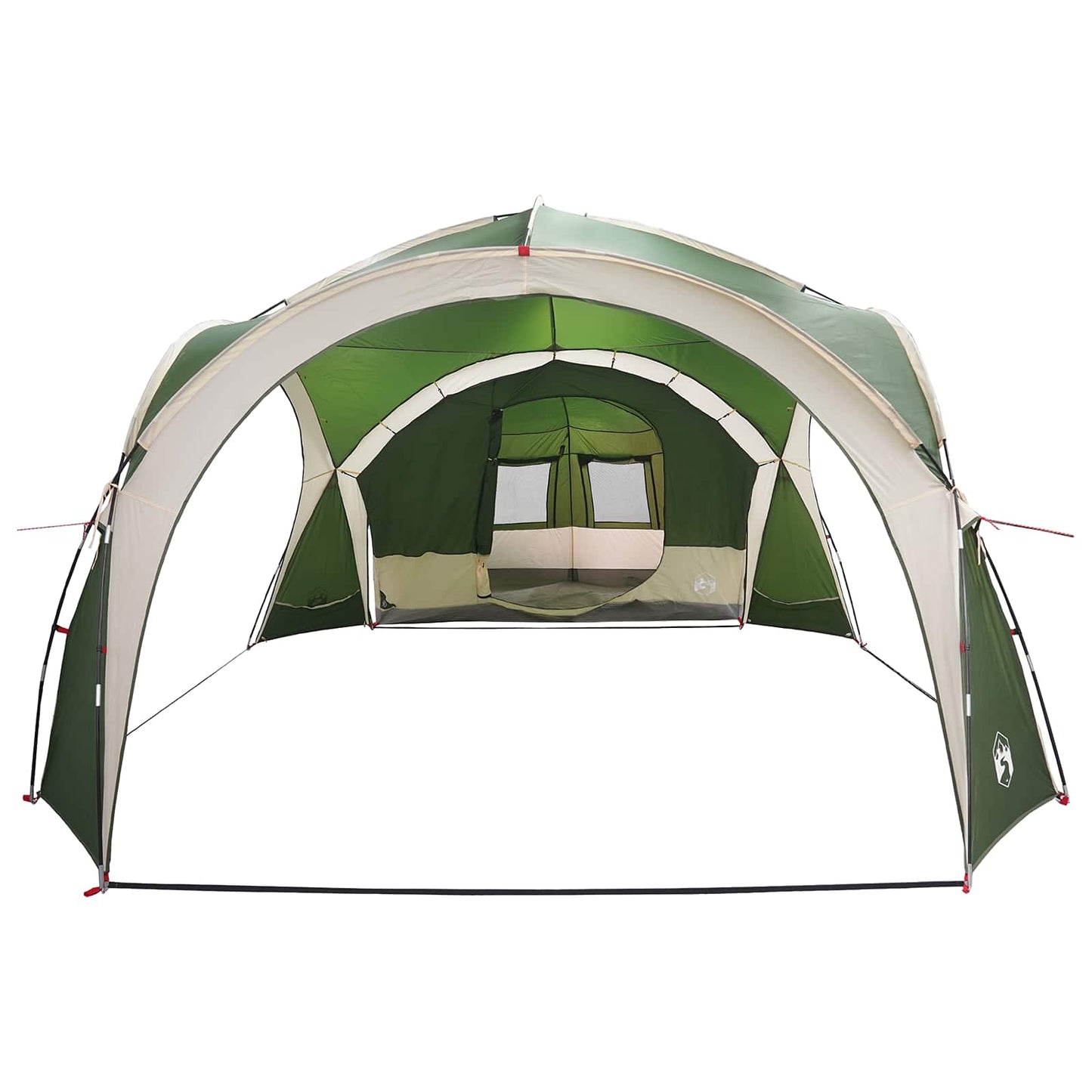 Side Tent Green 410 x 410 x 250 cm Polyester and Steel