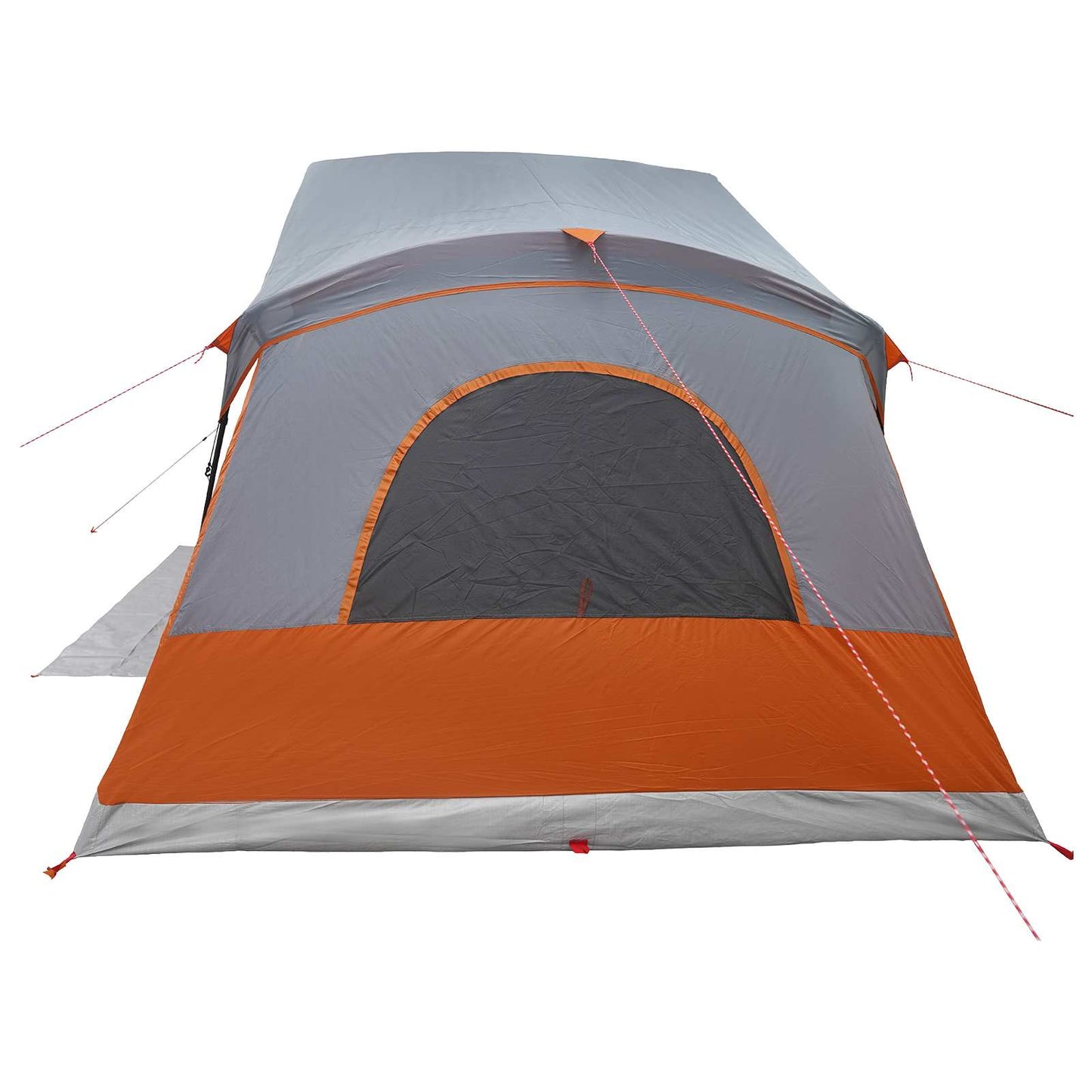 Cabin Tent with Roof Grey and Orange 480 x 273 x 205 cm