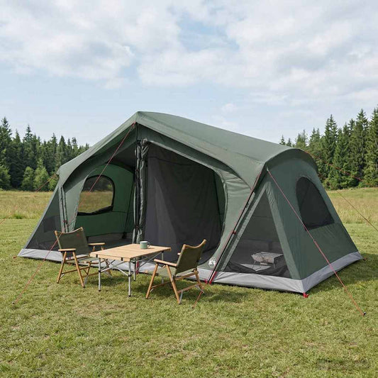 Cabin Tent Army Green 480 x 273 x 205 cm Polyester and Steel