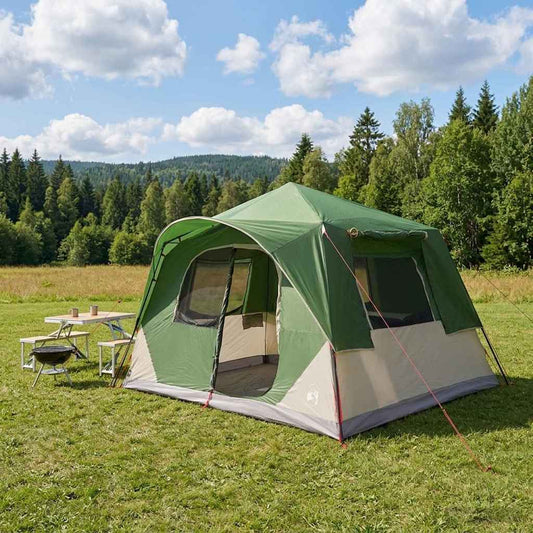 Instant Tent Green 365 x 380 x 200 cm Polyester and Steel