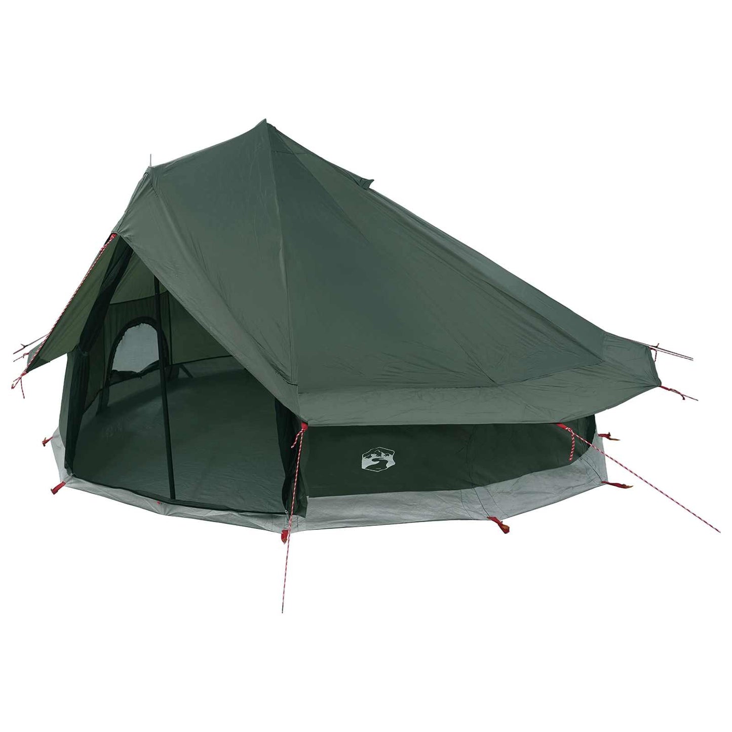 Tipi Tent Army Green 700 x 700 x 395 cm Polyester and Steel