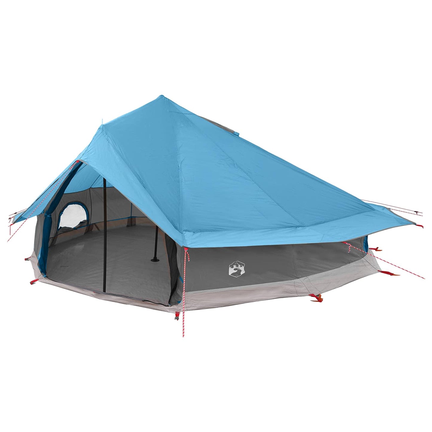 Tipi Tent with Roof Blue 800 x 800 x 430 cm Polyester and Steel
